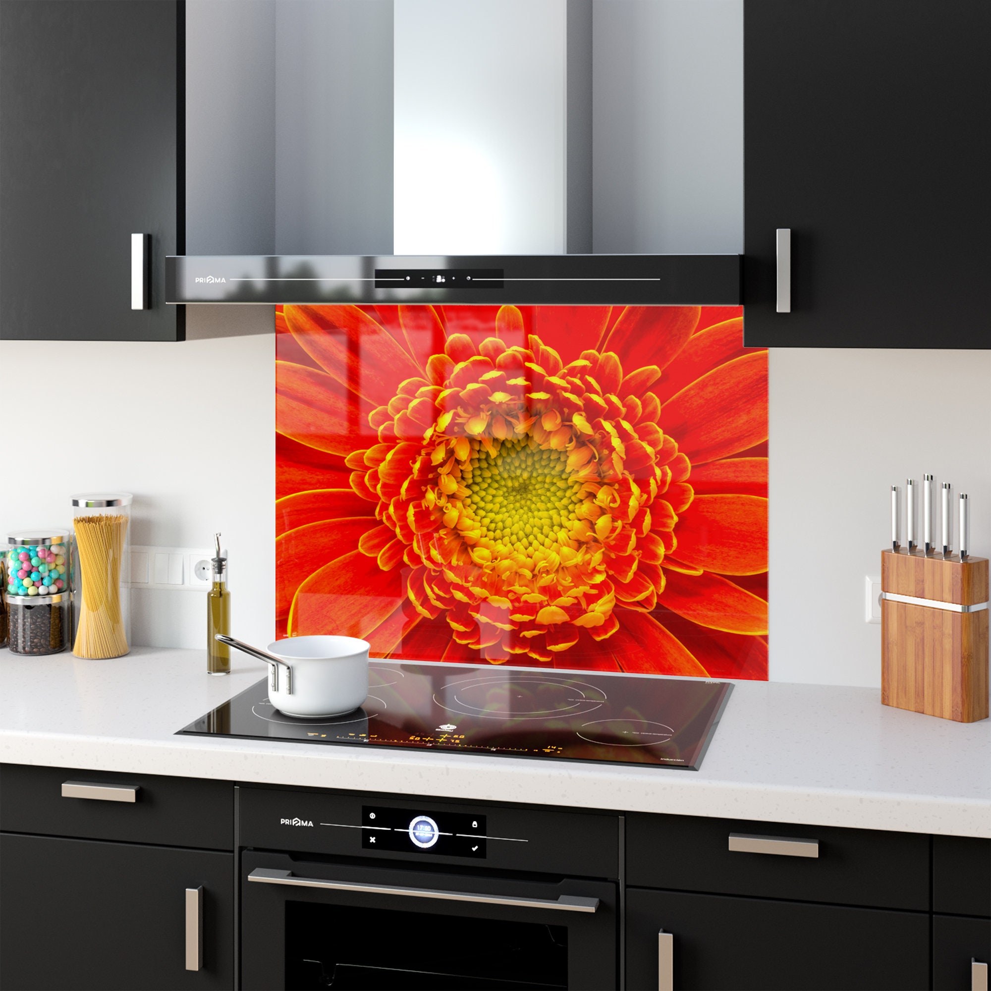 Nature 27 Glass Splashback in Various Sizes Heat Resistant to 500°C 