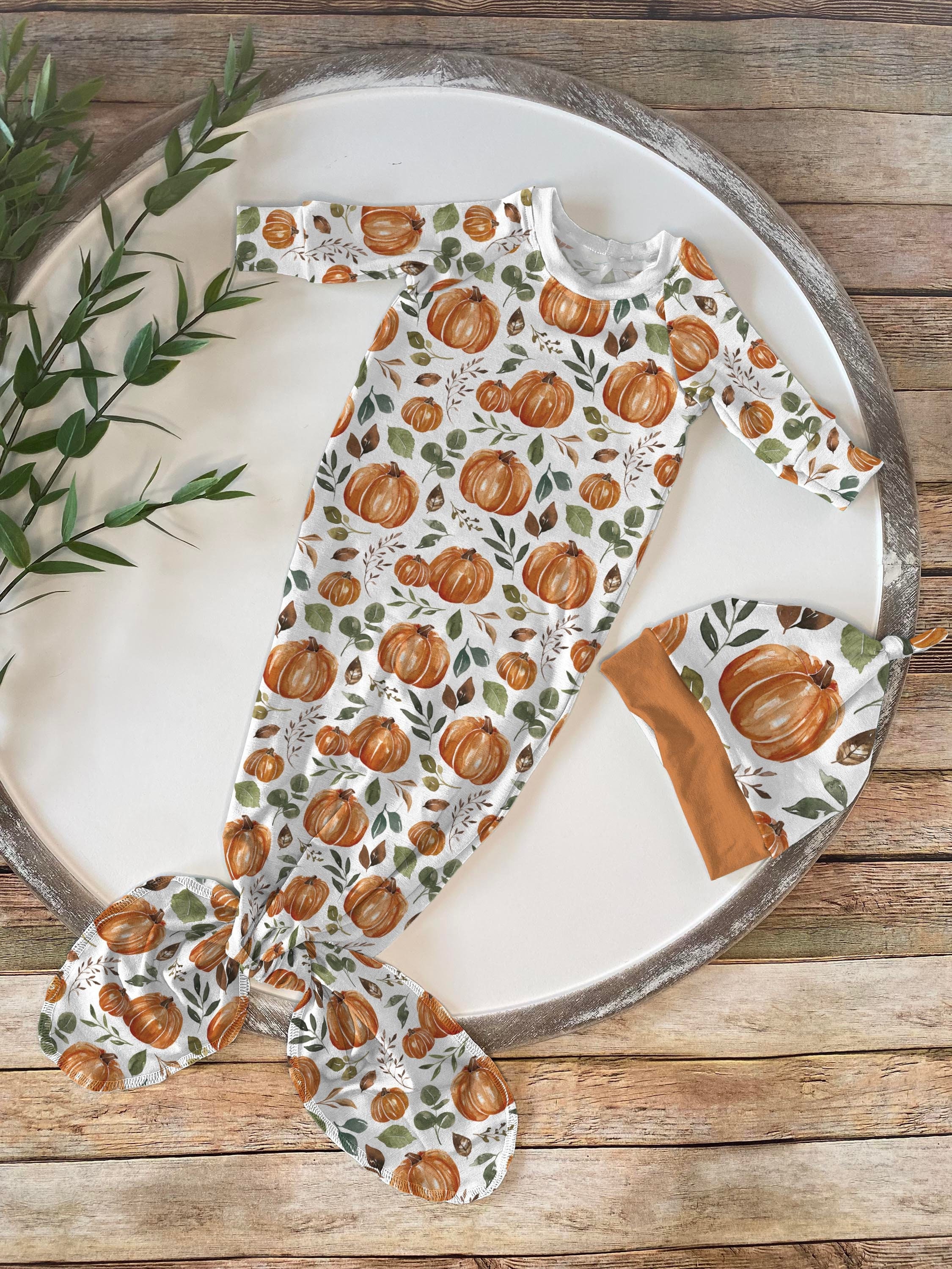 Newborn Boy Sleepers With Hand Covers Etsy