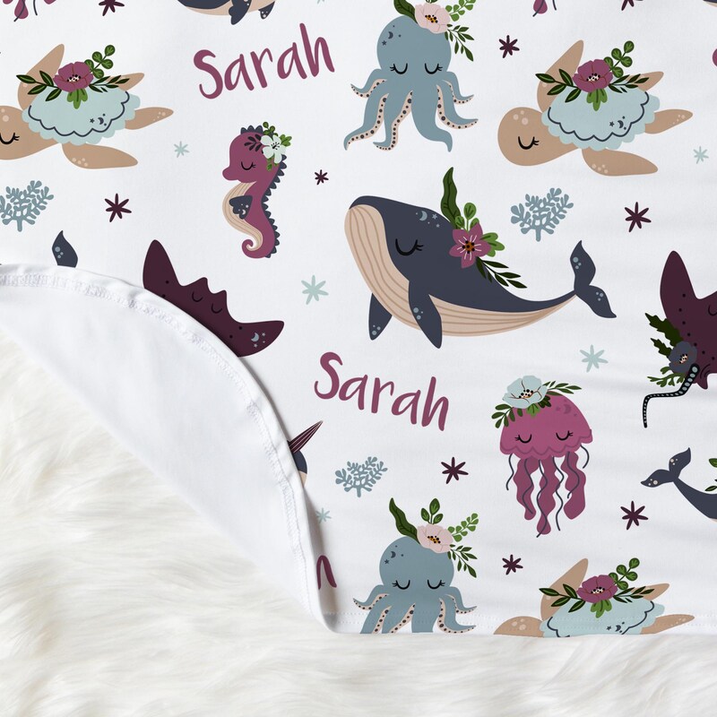 Knit Octopus Blanket Etsy