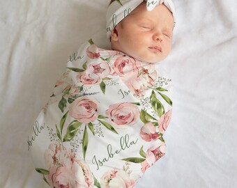 peony swaddle