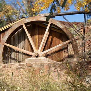 Old Water Wheel, Red Rock State Park, Sedona, Arizona, Landscape, Wall Art, Photos, Gift Ideas, Fine Art Photography, Wall Art