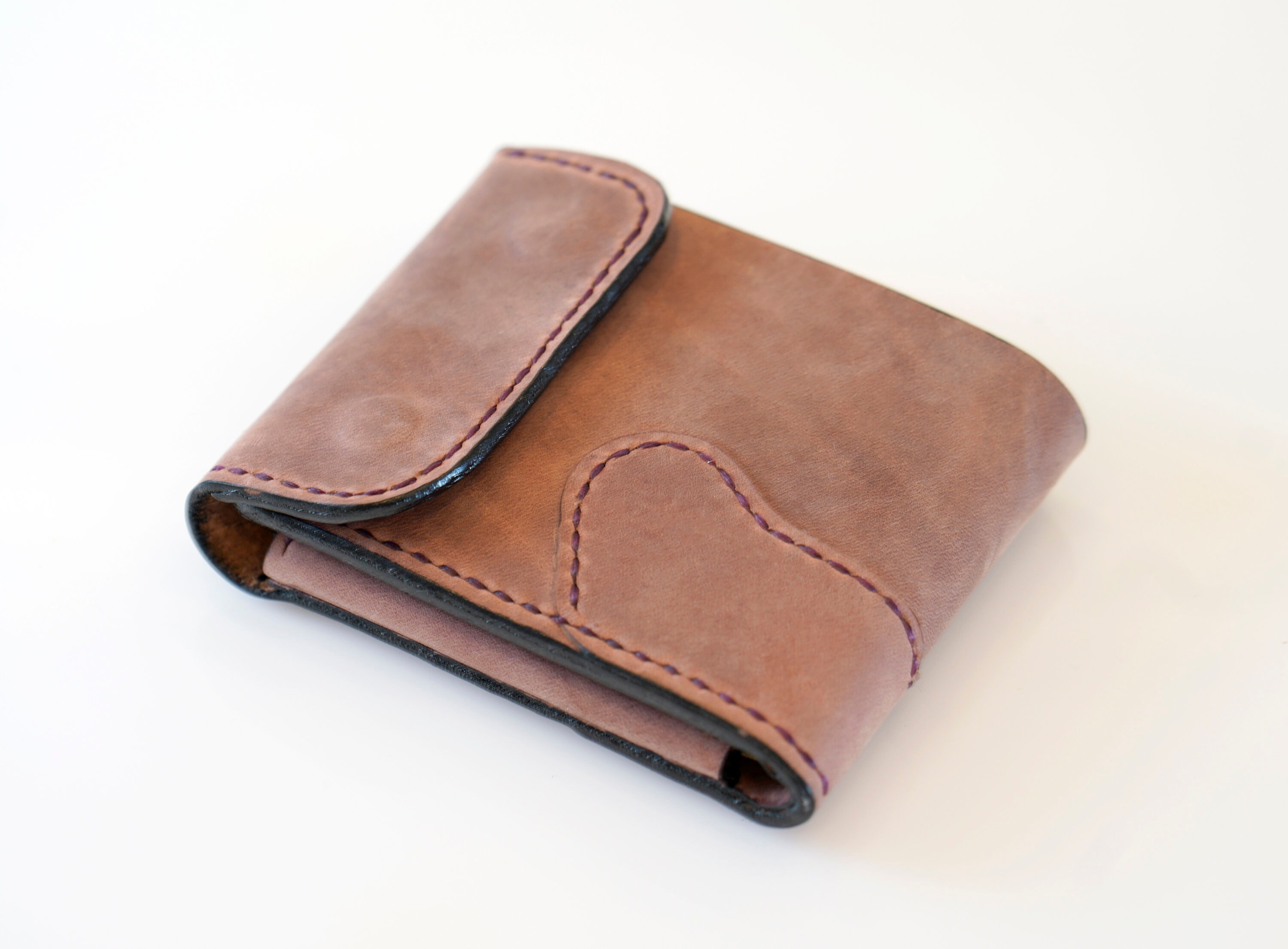 Handmade TriFold Leather Unisex Wallet Etsy