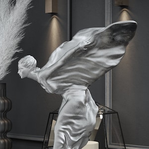 ロールスロイス Spirit of Ecstasy ブロンズ像 フライングレディ ロールスロイス Spirit of Ecstasy ブロンズ像 フライングレディ
