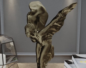 ロールスロイス Spirit of Ecstasy ブロンズ像 フライングレディ The Spirit of Ecstasy, Silver Lady, the Flying Lady Statue