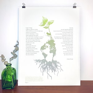 Nouveaux Paysages boekdruk breedzijde