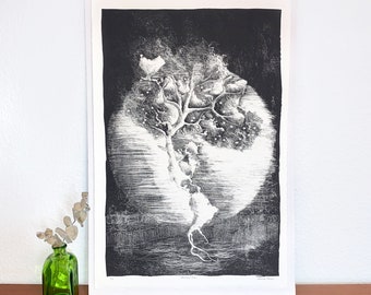 International Roots lithograph print