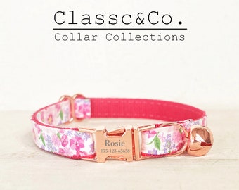 girl kitten collars