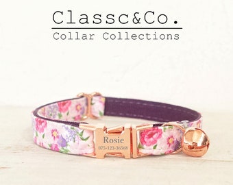 girl kitten collars