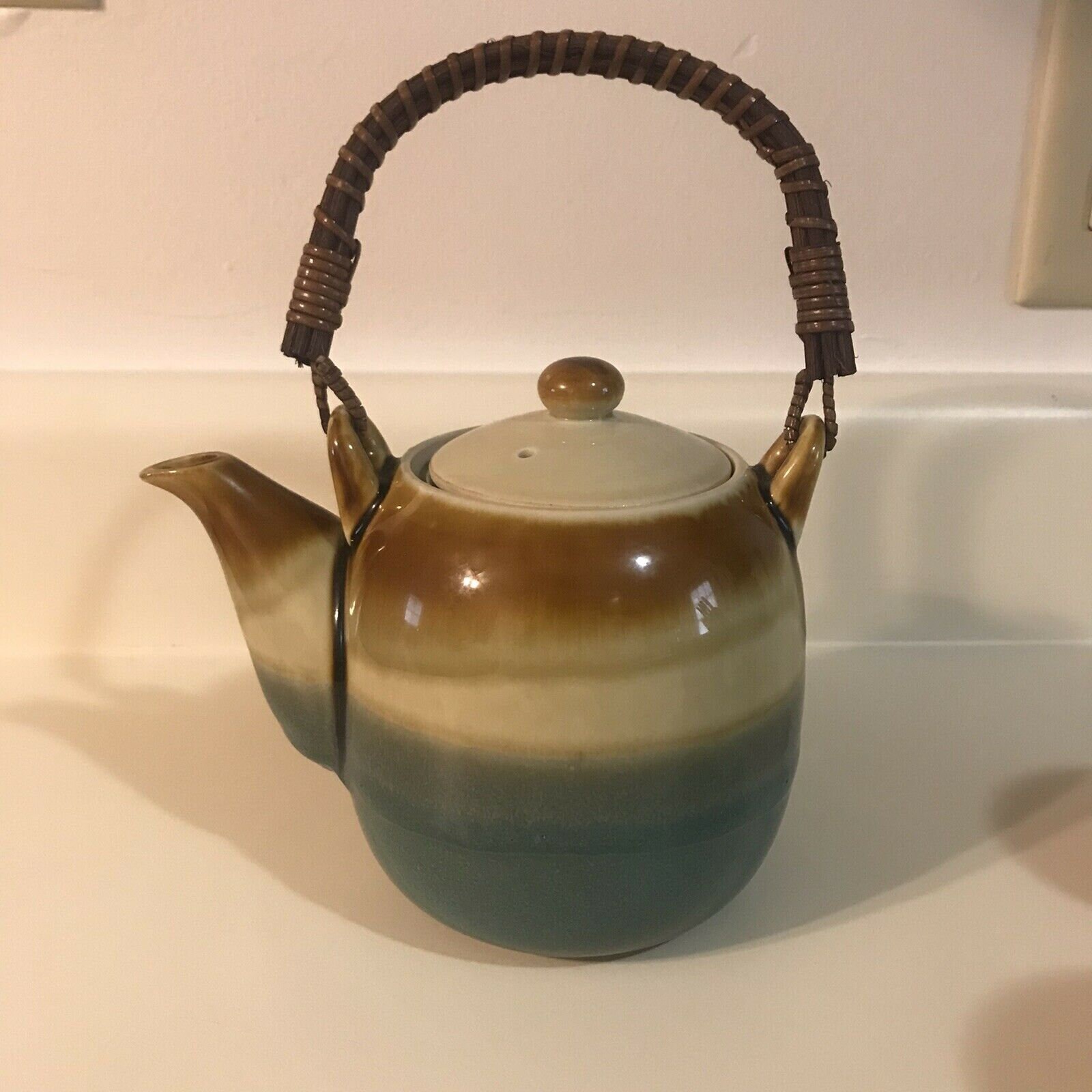 Teavana Fine Stoneware Porecelin Teapot 4 Four Cups Tea Set Etsy