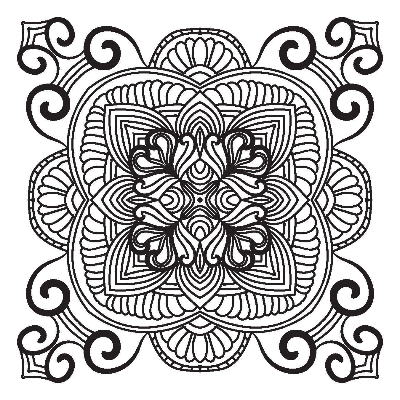 Stress Relief Coloring Pages | Etsy