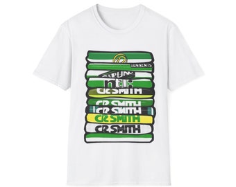 Classic Celtic Football Shirts T-shirt - Retro Soccer Fans Souvenir Memorabilia Unisex Softstyle Tee