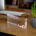 Custom Acrylic Office Name Plate, Personalized Desk Decor