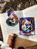 Lilac  and Tarver from “These Broken Stars” Bookmark product logo