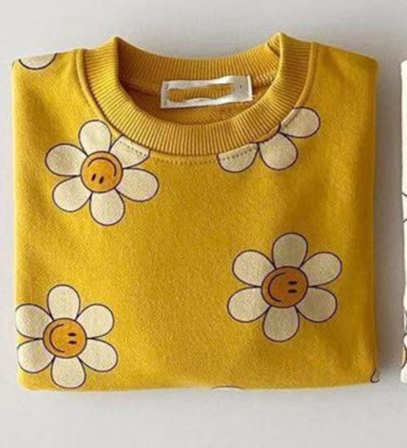 Sunflower Sweater Etsy