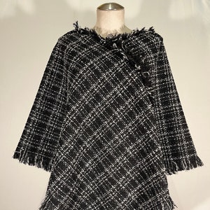 Wool Fall Poncho