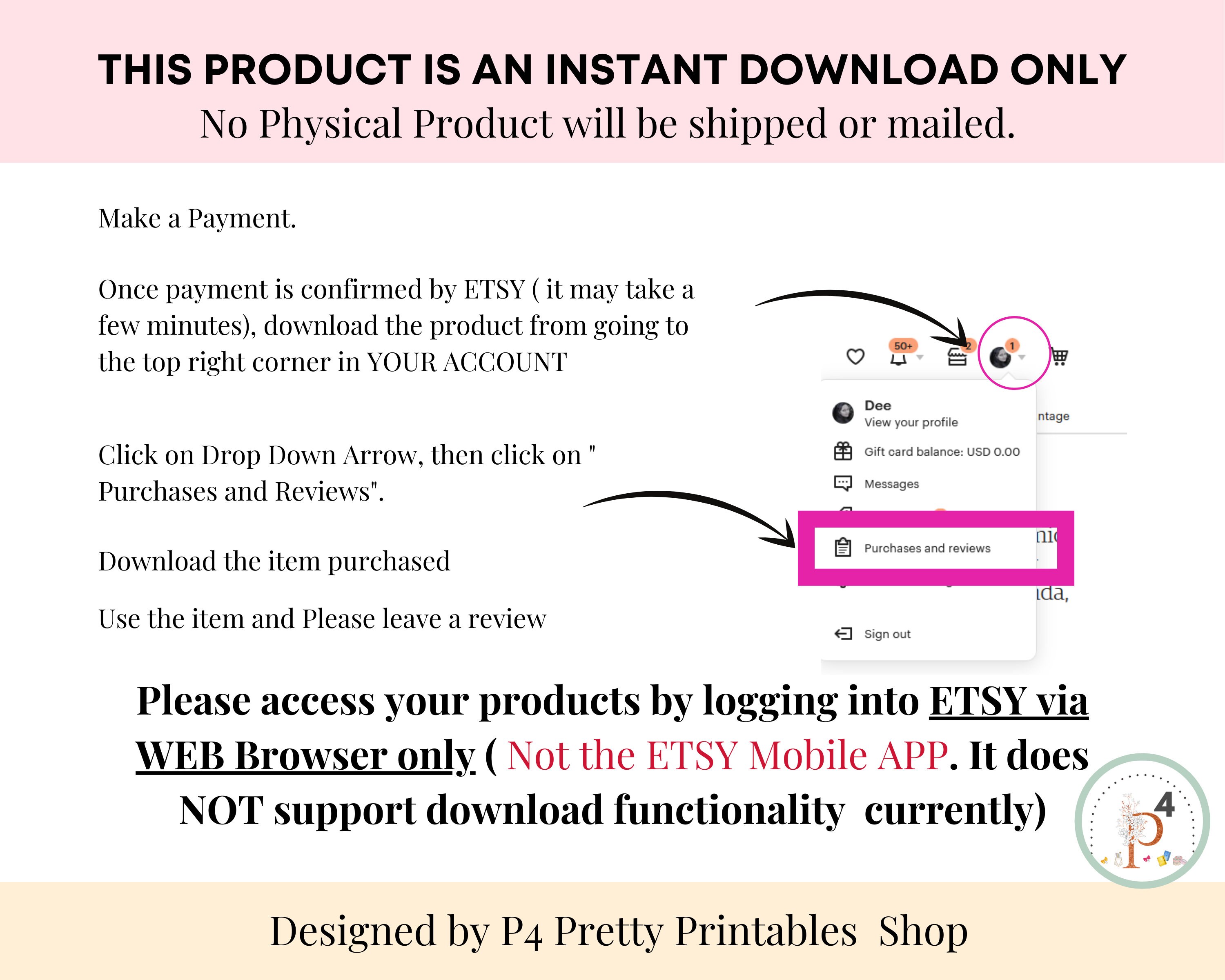 Etsy Listing Checklist Digital Seller Checklist Product Etsy