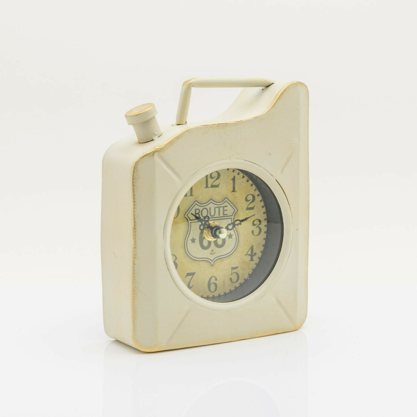 Vintage Oil Can Mantle Clock Retro Etsy