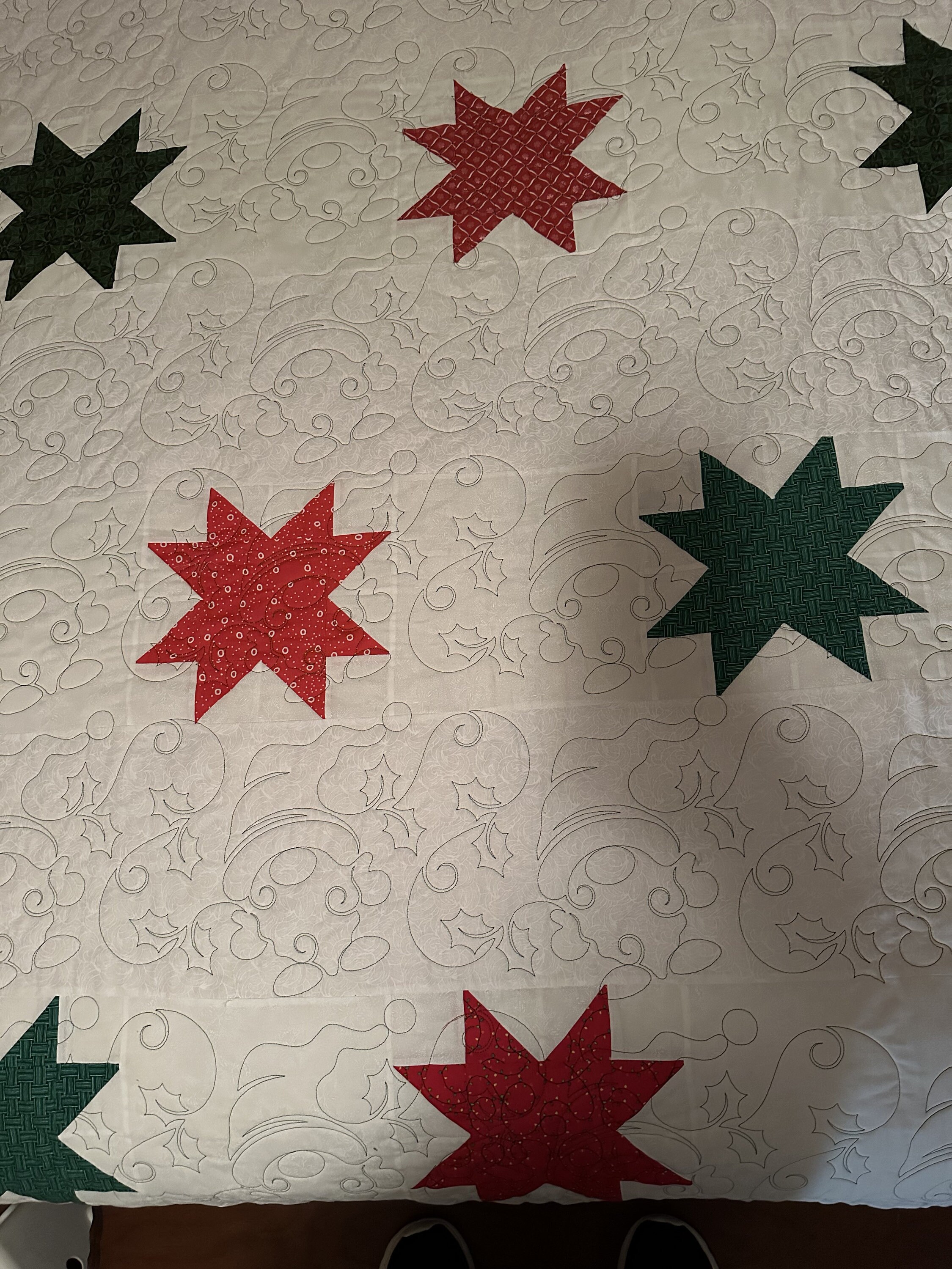 GNOME CHRISTMAS QUILT King Size Quilt 101x101 Etsy