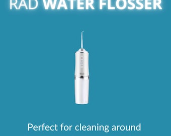 Rad Wasserflosser besser als normales Flossing!