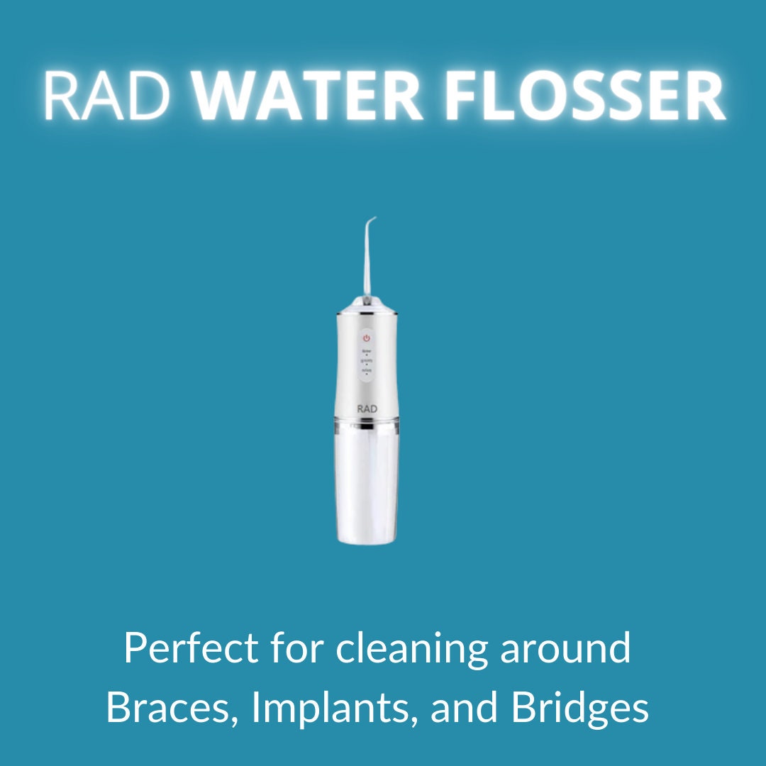 Rad Water Flosser Better Than Regular Flossing Etsy