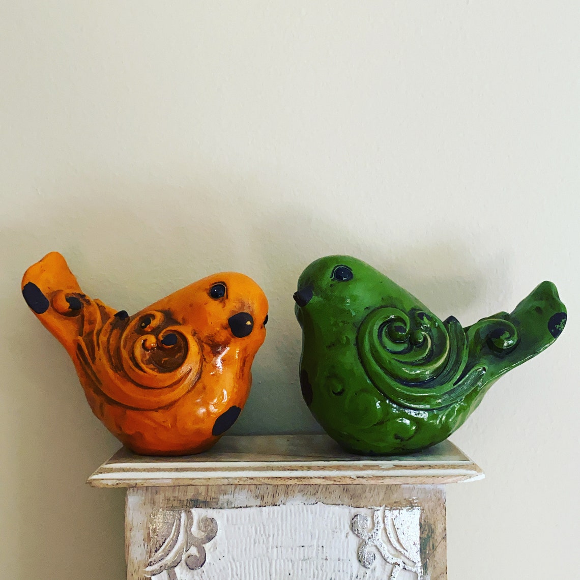Vintage Bird Knick-Knack Set  Etsy