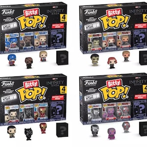 Funko Bitty Pops Infinity Saga, choose your favorite