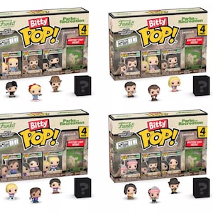 Funko Bitty Pops! Parks & Recreation, choose your favorite.
