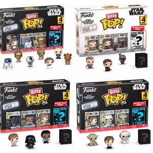 Funko Bitty Pops Star Wars Collection, choose your favorite!