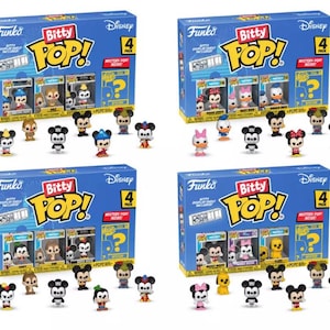 Funko Bitty Pops! Mickey & Friends Collection, choose your favorite.