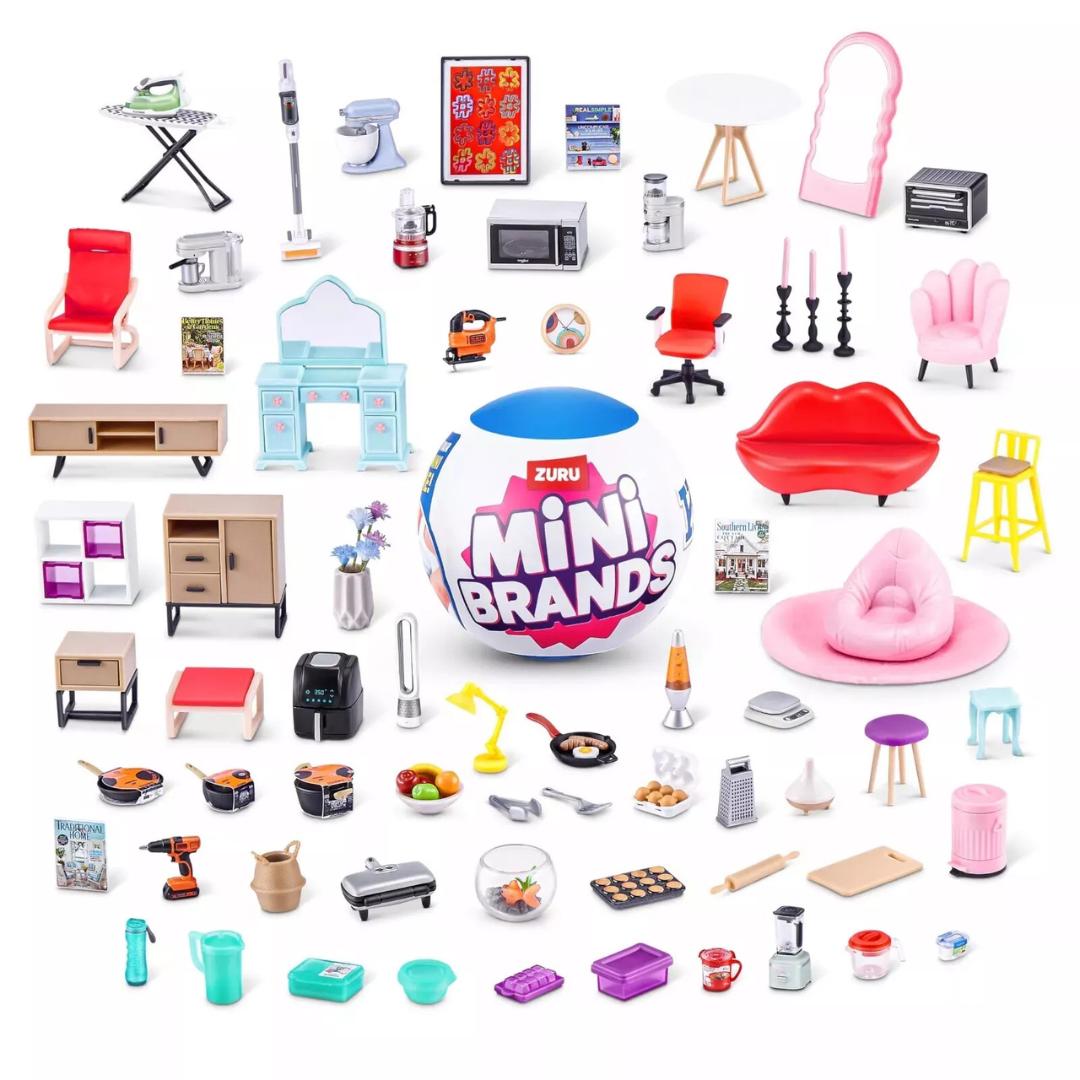 Zuru 5 Surprise Home Minibrands, Dollhouse Miniatures