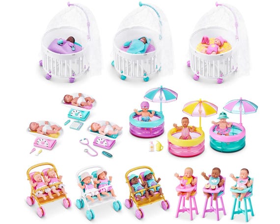 Zuru 5 Surprise  Mini Baby  マイミニベイビー4個 5 Surprise My Mini Baby Series 1 for Toddlers, Ages 4 and Up