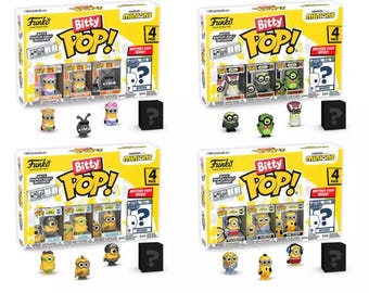Funko Bitty Pops! Minions Collection, choose your favorite!