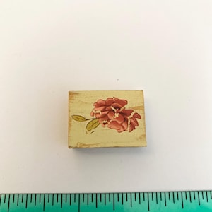 Handmade Vintage Style Miniature Dollhouse Storage Container