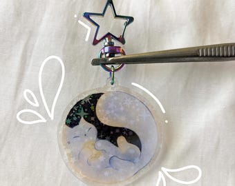 Enhypen Moonstruck Cat Keychain