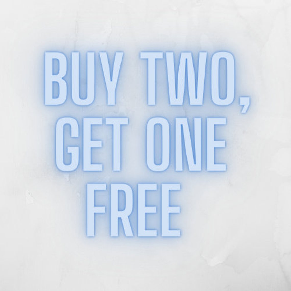 Buy Two Get One Free Etsy