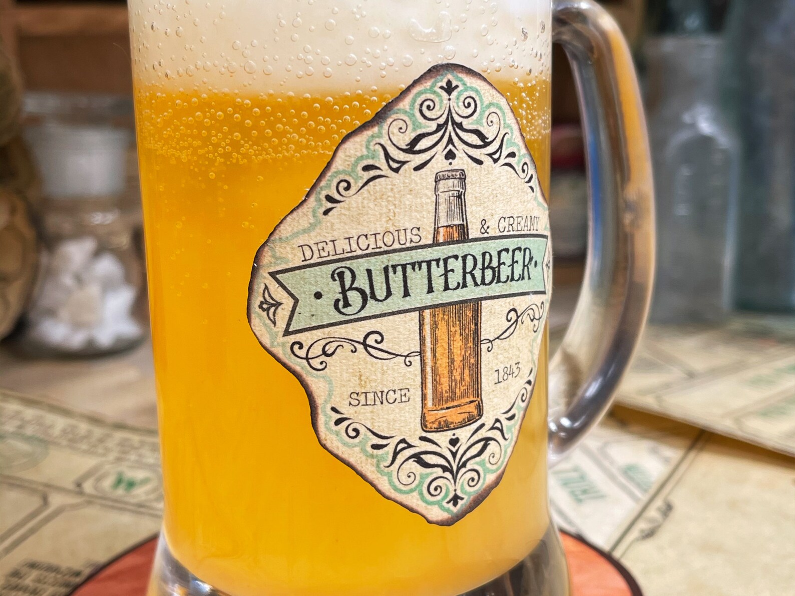 Butterbeer Candle Etsy