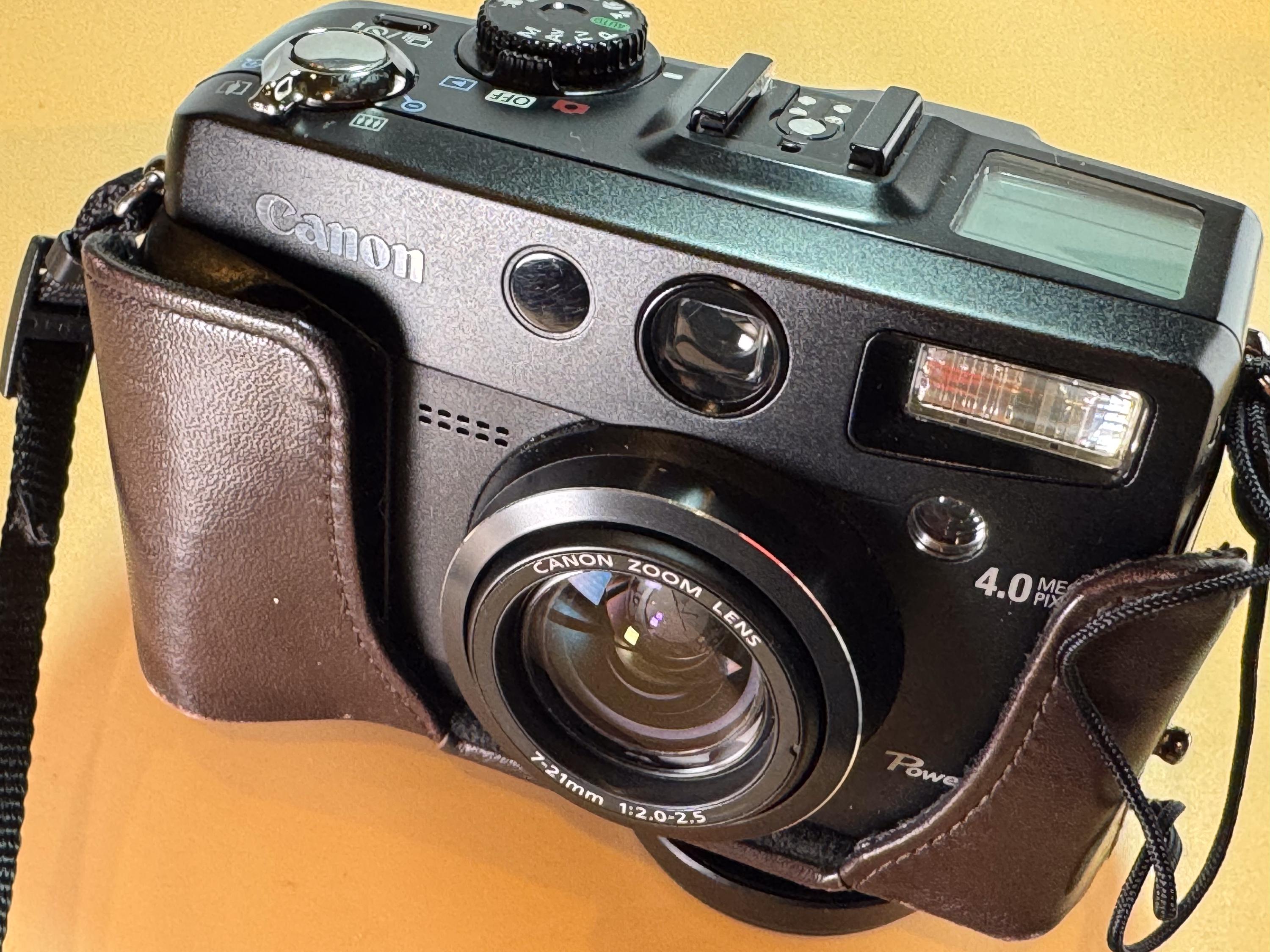 Canon Powershot G2 – 4MP Digital Camera With Leather Case - Etsy