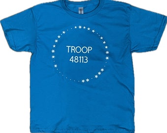 Girl Scout Troop custom tshirts