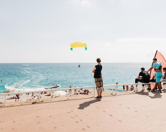 Nice Promenade des Anglais, fine art photography, French Riviera wall decor