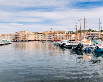 St Tropez Fine Art Photography | French Riviera Wall Art | Mediterranean Coastal Print | Luxury Travel Photography | South of France Decor