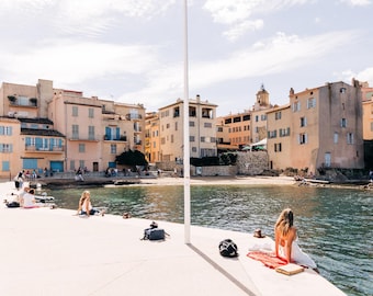 Plage de la Glaye, St-Tropez | French Riviera Fine Art Photography