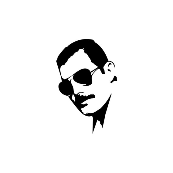 Queen Freddie Mercury SVG Etsy UK