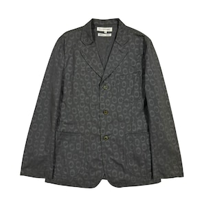 Authentic Comme Des Garçons Shirt Blazer Coat Jacket Abstract Printed Rei Kawakubo Designer Cdg Homme Plus Made In France Size L