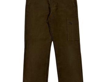 Vintage A.A.R Yohji Yamamoto Durban Moleskin Single Pocket Cargo Trouser Pants Yohji Yamamoto Gabardine Pants Made In Japan Size S