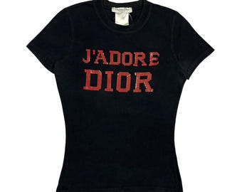 Christian Dior J'adore Vintage T-shirt by Galliano Size S - Etsy