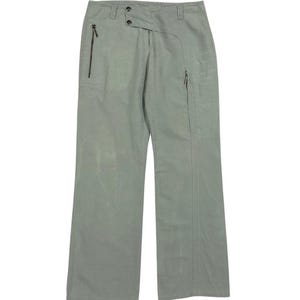 パンツ 90s Dirk Bikkembergs Cotton Pants Dirk Bikkembergs dark blue trousers with semi-attached belt