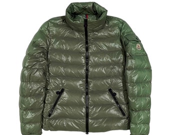 Authentic Moncler Bady Giubbotto Down Jacket Goose Down Two Tone Jacket Puffer Jacket Made In Moldavia Size 2