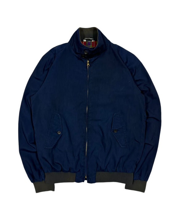 Vintage 80's Baracuta Harrington G9 Jacket Rayon Rare Colour