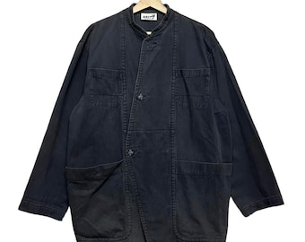 Vintage Hai Sporting Gear Issey Miyake Style Mandarin Asymmetric Design Jacket Miyake Design Made In Japan Size M