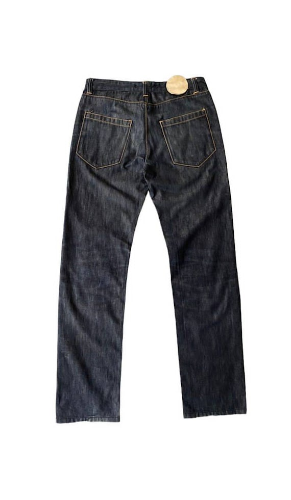 Authentic Raf by Raf Simons Dark Blue Skinny Jeans Made in Italy
